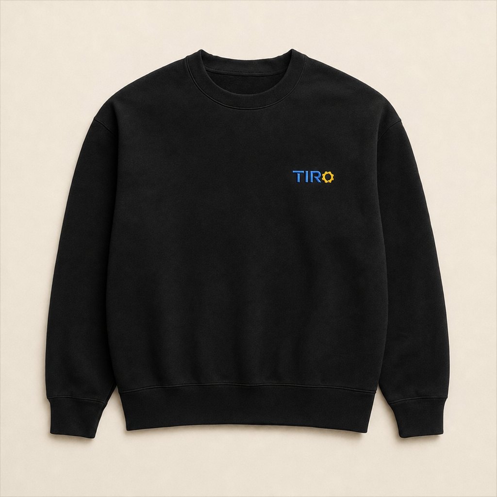 The Crewneck — Black